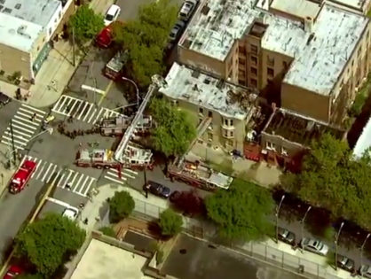 3 people have been seriously injured in Brooklyn apartment building fire