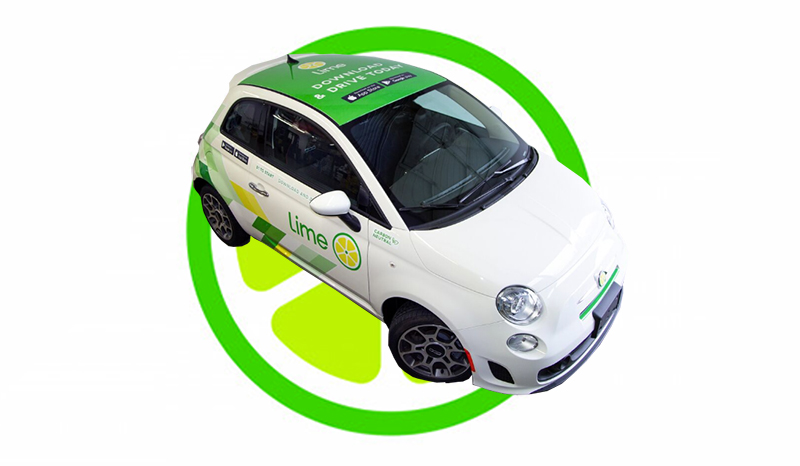 New Lime Car Service 'LimePod' Hits Seattle Early 2019
